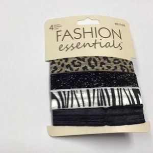 Women’s Fashion Essentials 4 piece Hair Elastics
